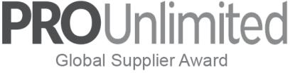 ProUnlimited Global Supplier Award logo