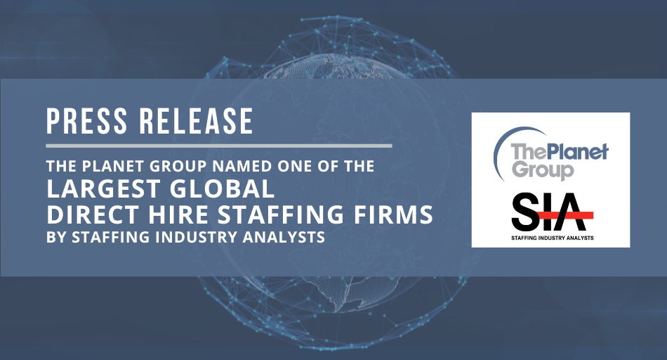 The Group Named One of the Largest Global Direct Hire Staffing