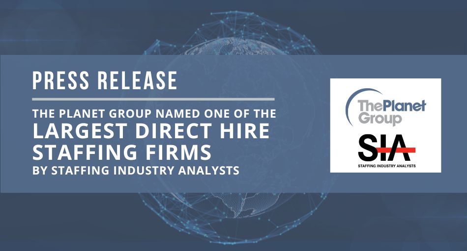 The Planet Group Largest US Direct Hire Staffing Firms