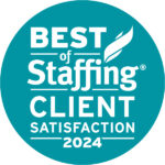 best of staffing 2024 logo